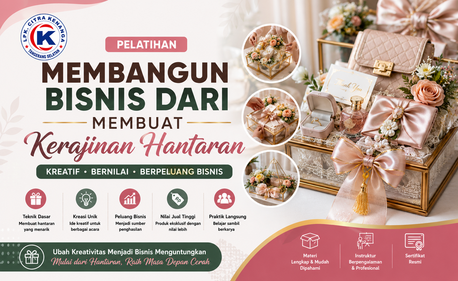 Membangun Bisnis Dari Membuat Kerajinan Hantaran